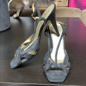 Jessica Simpson black strappy sandal